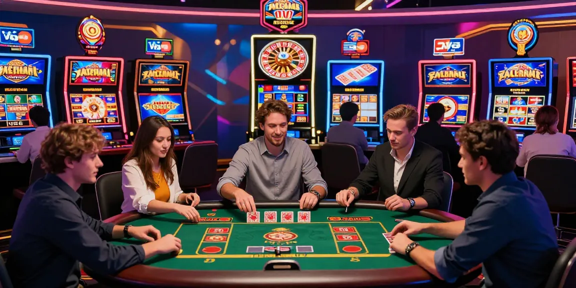 Catch the excitement of credit card casinos at https://eviz.org.uk with vibrant online gaming, diverse players, and engaging game displays.