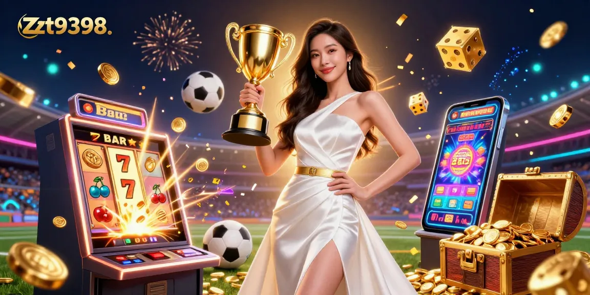Experience the exhilarating jackpot thrills with zt9398, as you immerse in a vibrant casino game atmosphere.