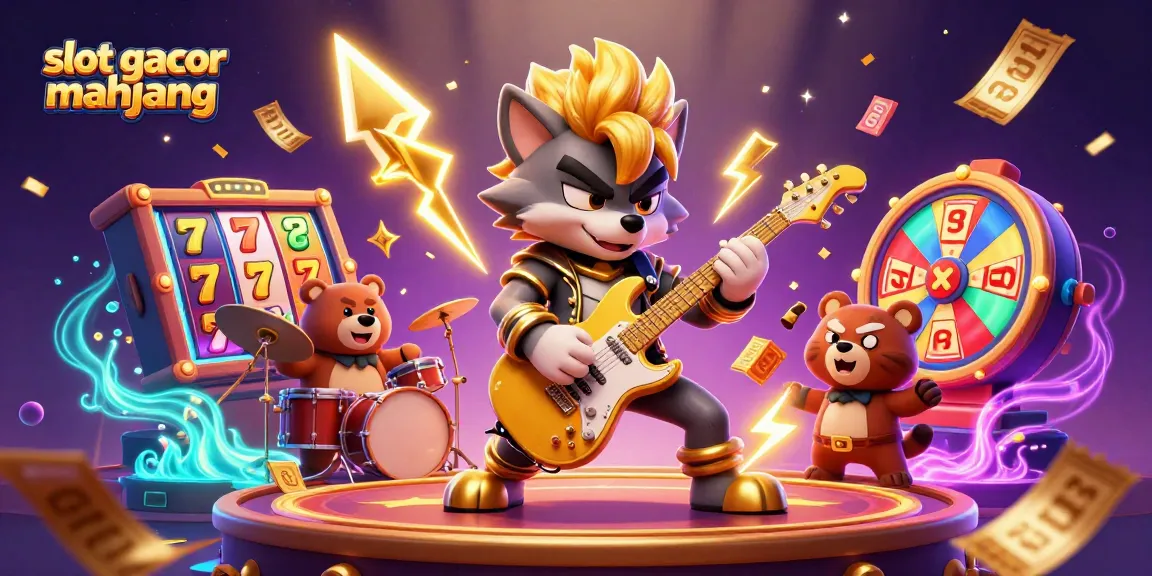 Experience the excitement of slot gacor mahjong with vibrant characters and dynamic casino elements.