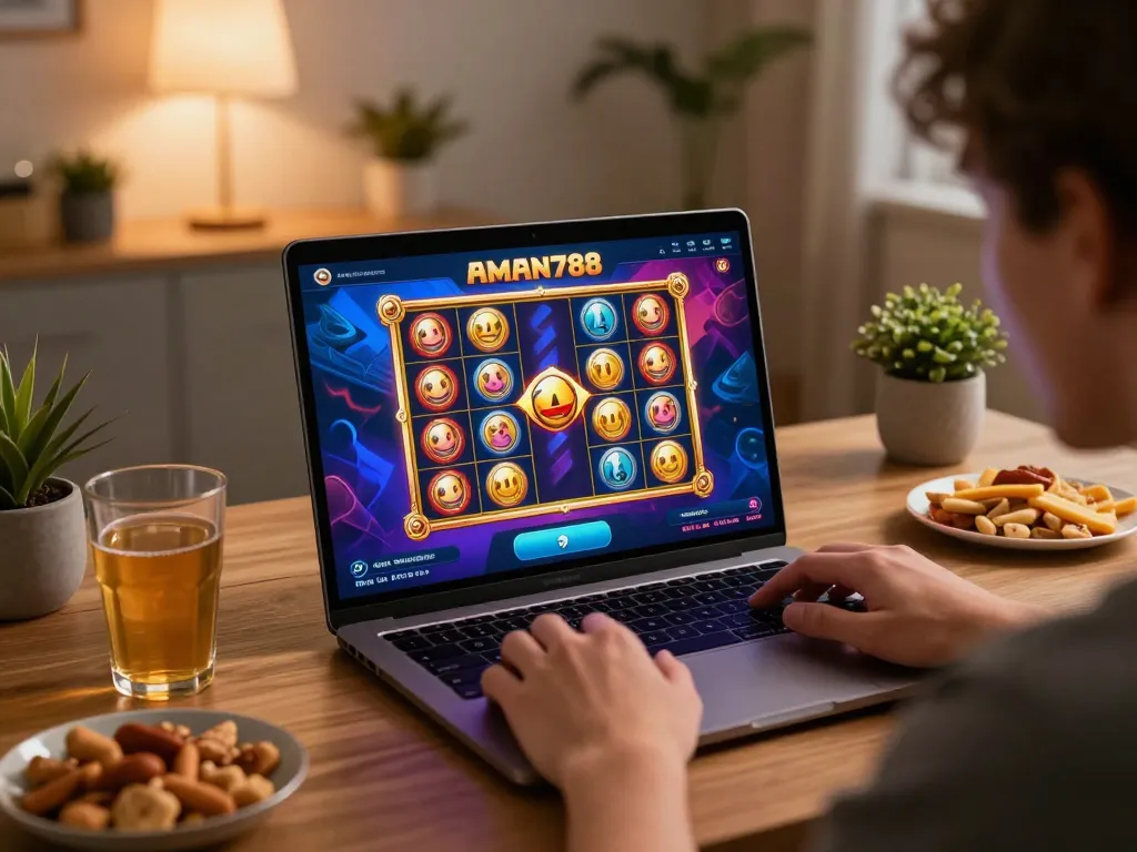 Rasakan keseruan dari slot online aman788 dengan pengaturan permainan di rumah yang menarik