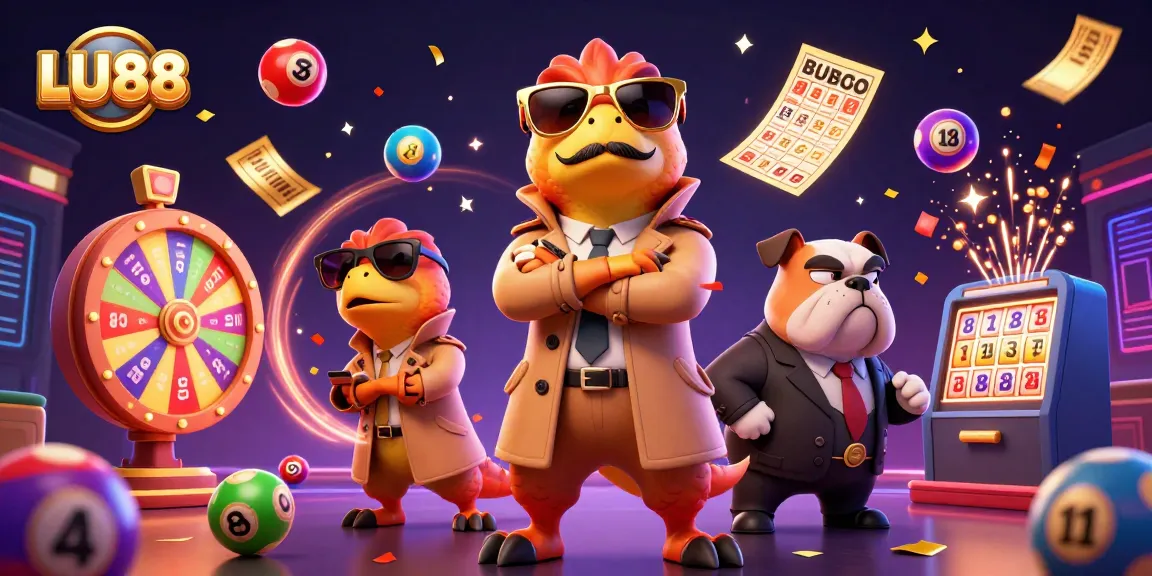 Try your luck with LU88 as cartoon raptors join a VIP casino adventure.