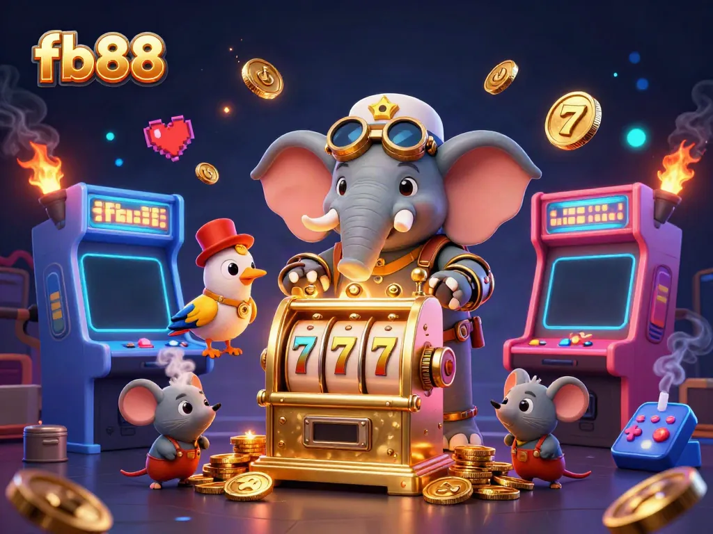 Experience thrilling slots and jackpots at fb88 with a whimsical, steampunk-themed twist.