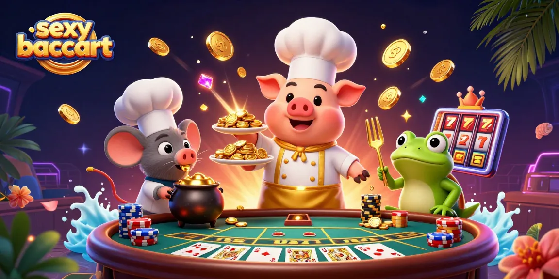 ดื่มด่ำกับ sexy baccart และเกมบาคาร่าของคาสิโนออนไลน์ในภาพ 3D ที่เต็มไปด้วยรายละเอียดชัดเจน