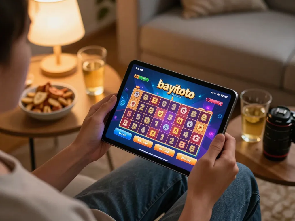 Rasakan permainan lotere online yang menarik dari bayitoto dalam suasana rumah yang nyaman.