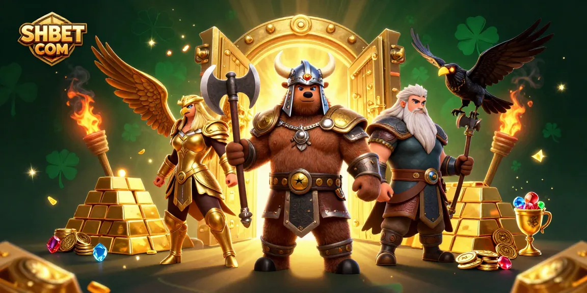 Engage in thrilling casino action at SHBET COM with dynamic games, treasures, and vibrant characters.