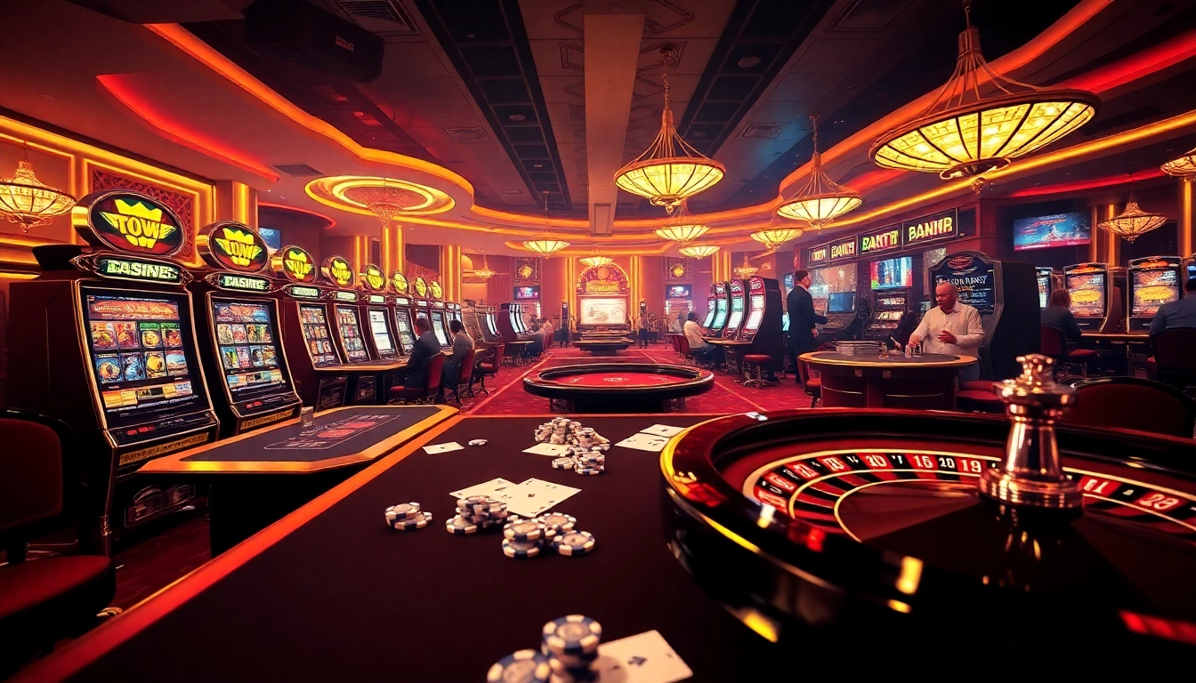 Experience the thrill of b52club gambling with vibrant casino tables and exciting action.