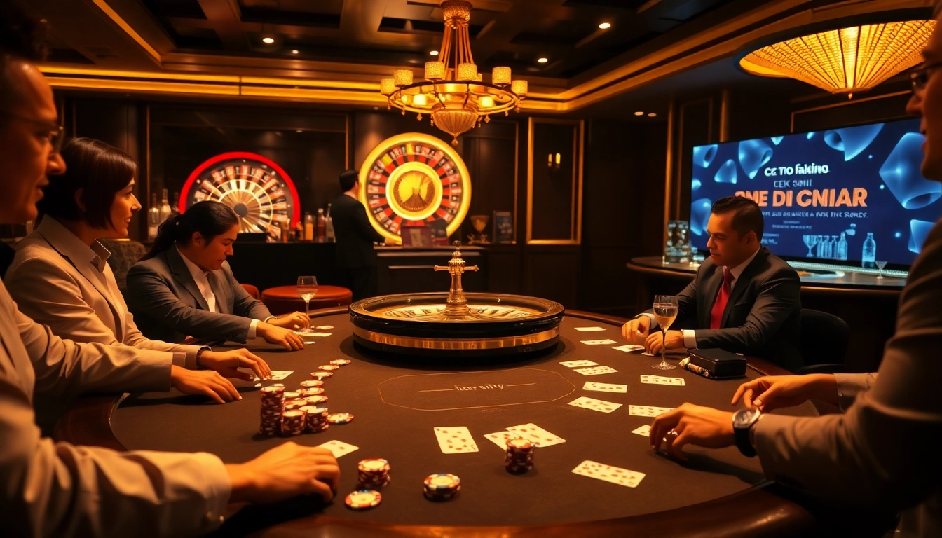 Engage in high-stakes poker and find your winning strategies with cek di sini info selanjutnya while exploring our luxurious casino scene.