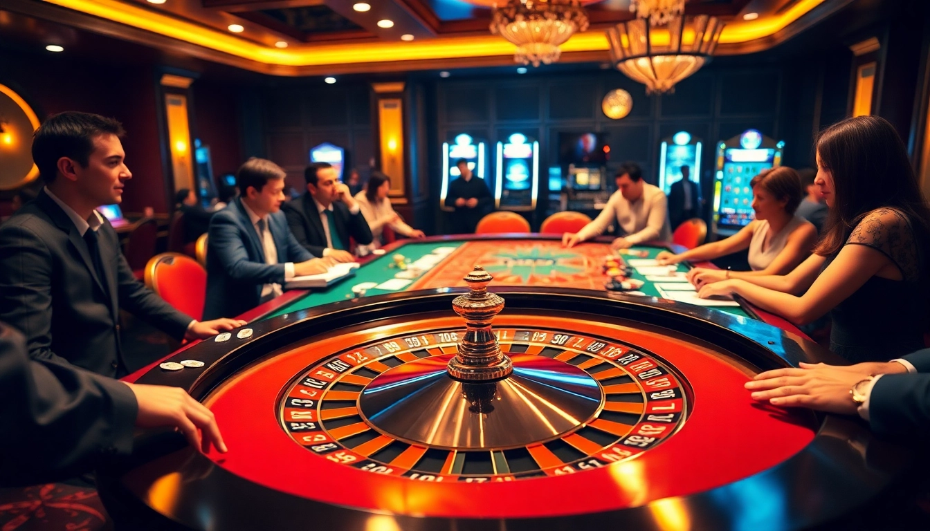 Experience the thrill of gambling with 23win nhà cái at a luxurious poker and roulette scene.