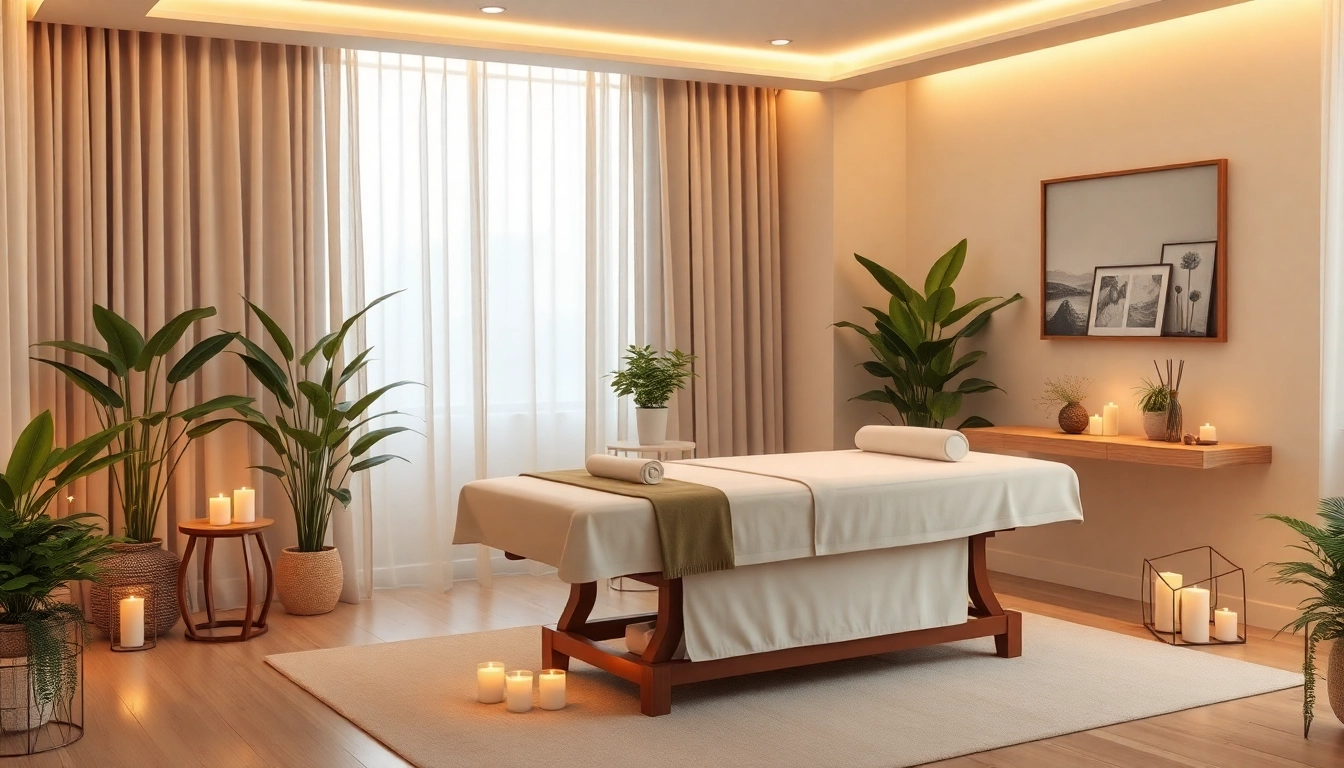 Experience premium 수원출장마사지 services in a cozy, inviting spa setting.