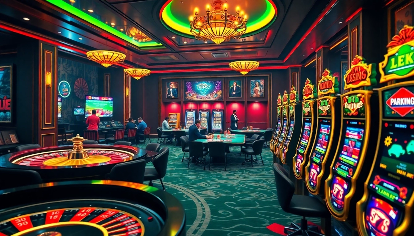 Experience the thrill of gaming at https://79king2.sa.com/ with an elegant casino atmosphere featuring vibrant slot machines and interactive tables.